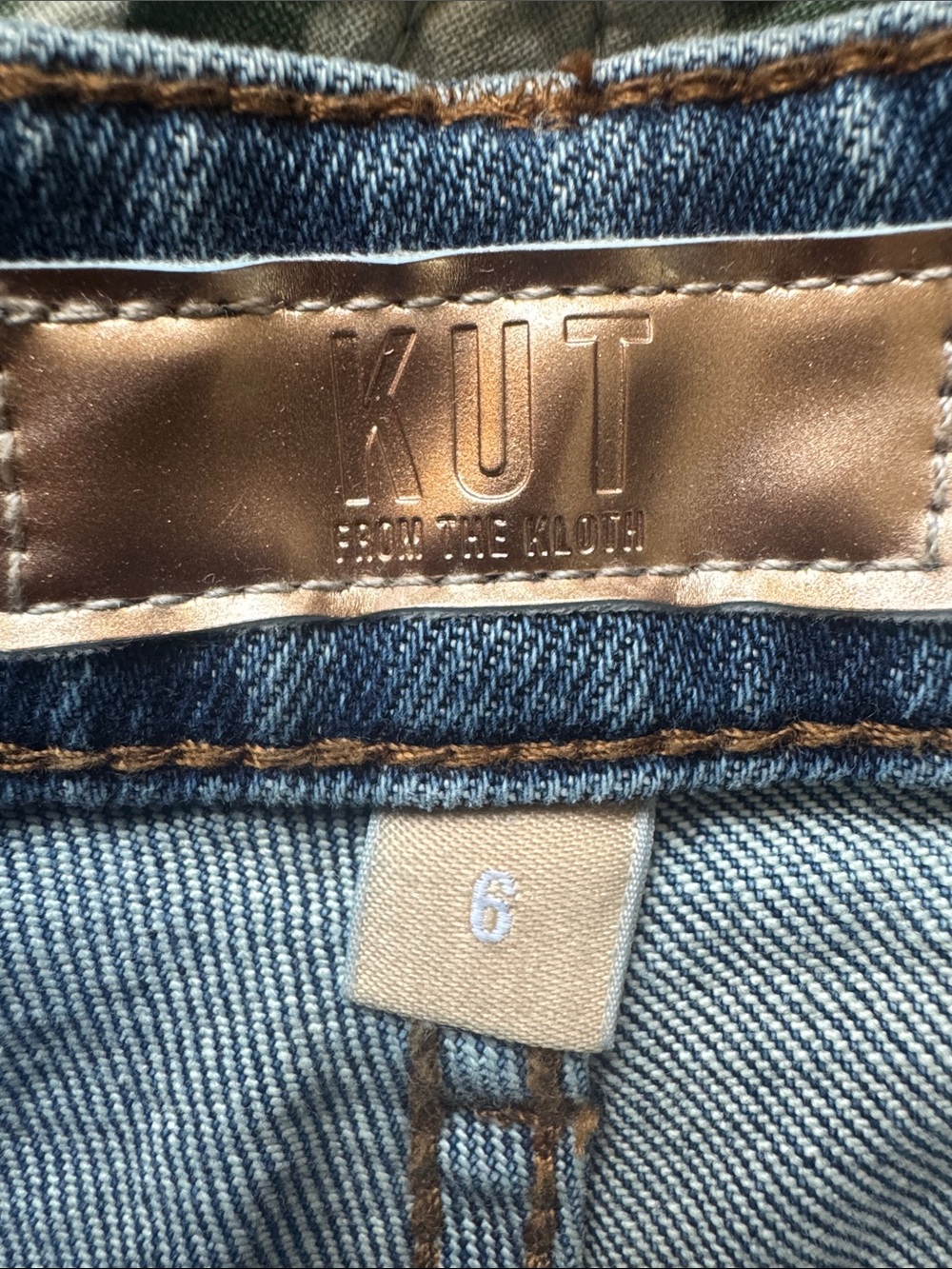 Kut from the Kloth- Classic Straight Leg women's Jeans - Light Blue - Picture 4 of 6